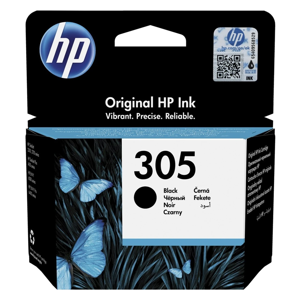 HP ΜΕΛΑΝΙ 305 BLACK INK CRTR 120PGS