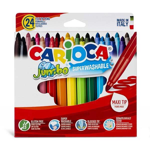 CARIOCA JUMBO  ΜΑΡΚΑΔΟΡΟΙ 24 ΧΡΩΜΑΤΩΝ