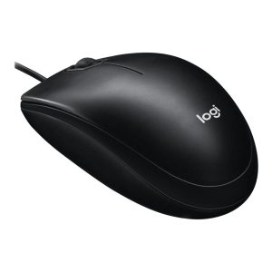 LOGITECH M100 ΕΝΣΥΡΜΑΤΟ ΠΟΝΤΙΚΙ ΜΑΥΡΟ (910-006652) (LOGM100BK)
