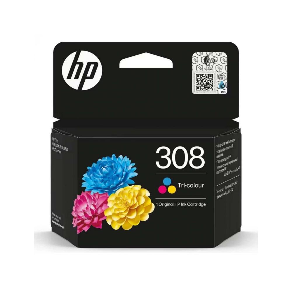 HP ΜΕΛΑΝΙ INKJET No.308 TRI-COLOR (7FP20UE) (HP7FP20UE)