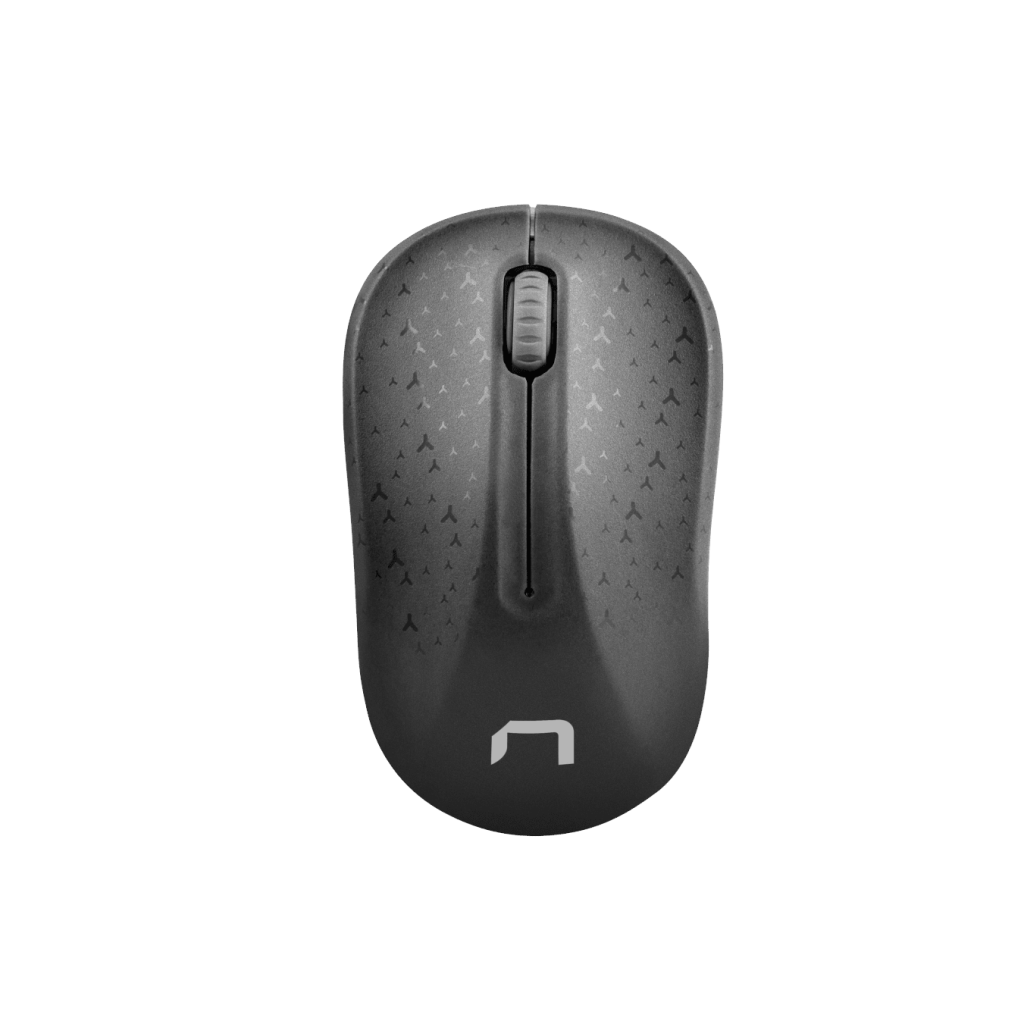 NATEC TOUKAN WIRELESS OPTICAL MOUSE ΑΣΥΡΜΑΤΟ ΠΟΝΤΙΚΙ 1600 DPI - BLACK-GREY (NTCNMY-1650)